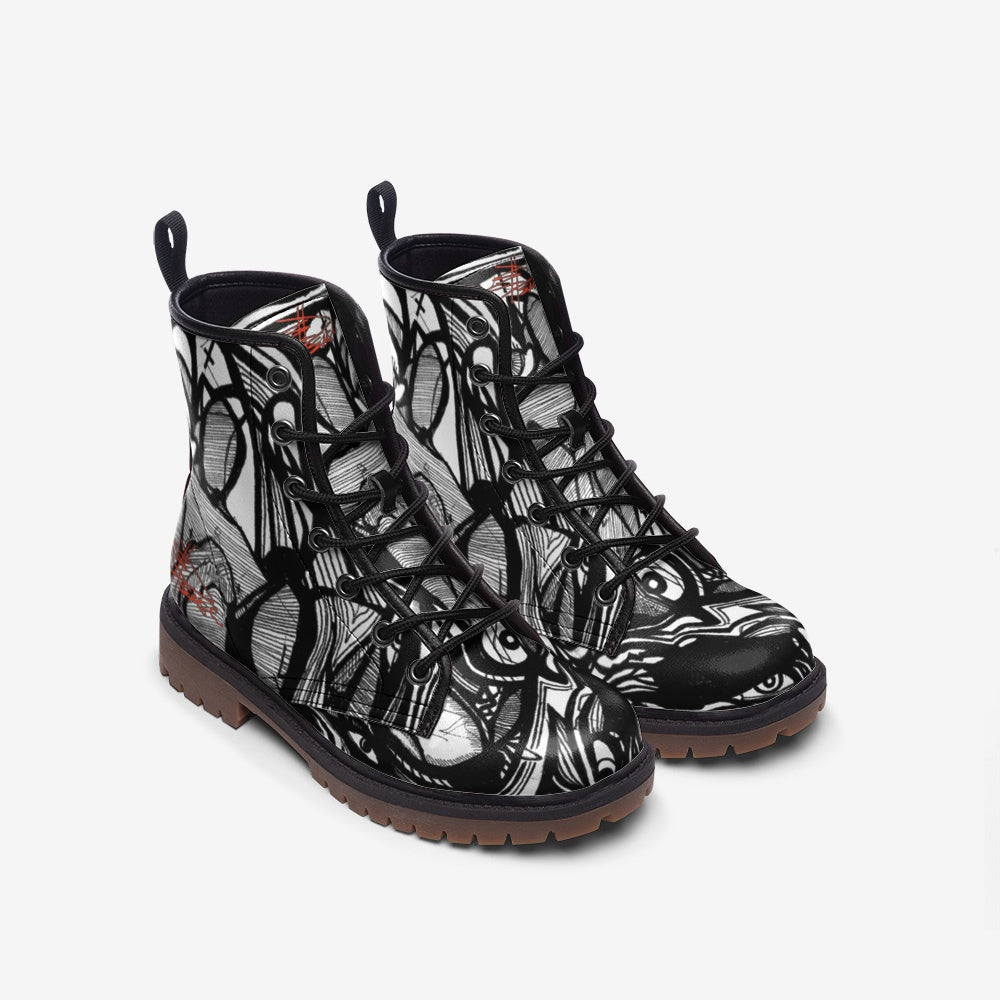 ANGEL RIDER | Doc Martin-Style Boots - KICKASS FOOTWEAR