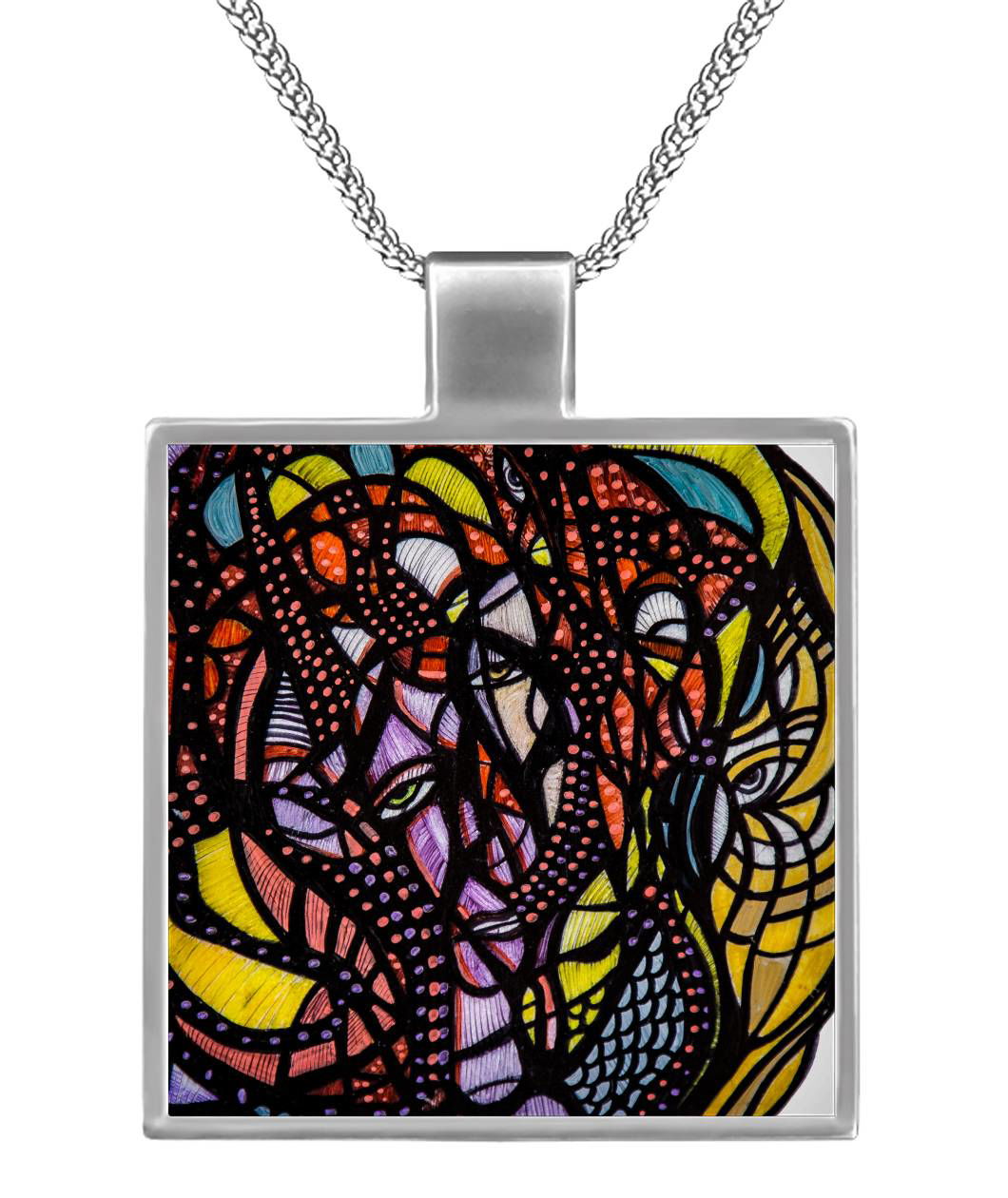 CIRCLE OF LIGHT | Pendant Necklace - KICKASS FOOTWEAR