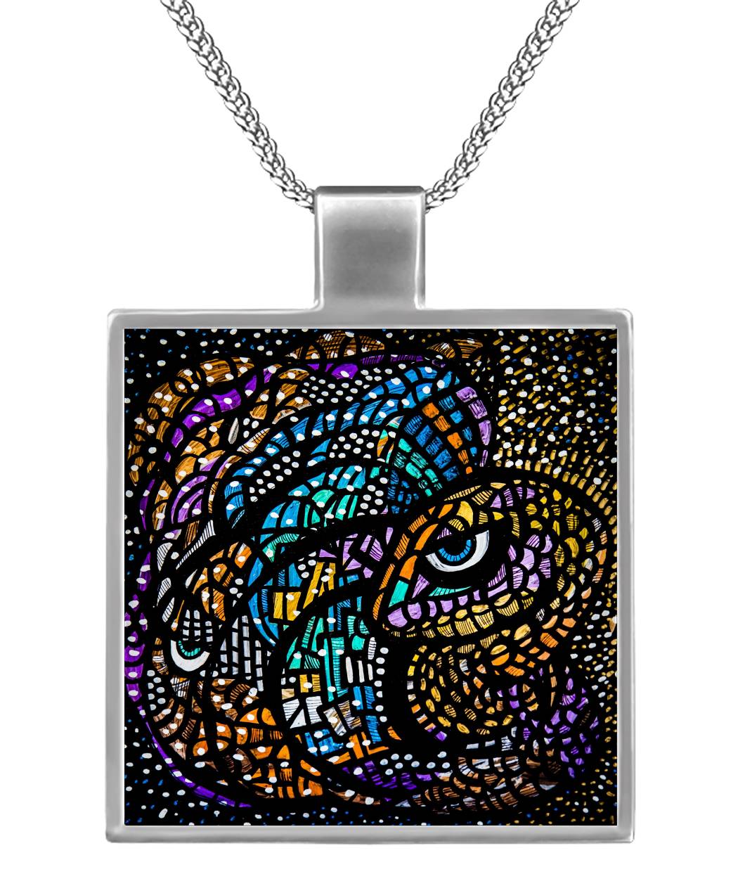 EYE OF TEMPTATION | Pendant Necklace - KICKASS FOOTWEAR