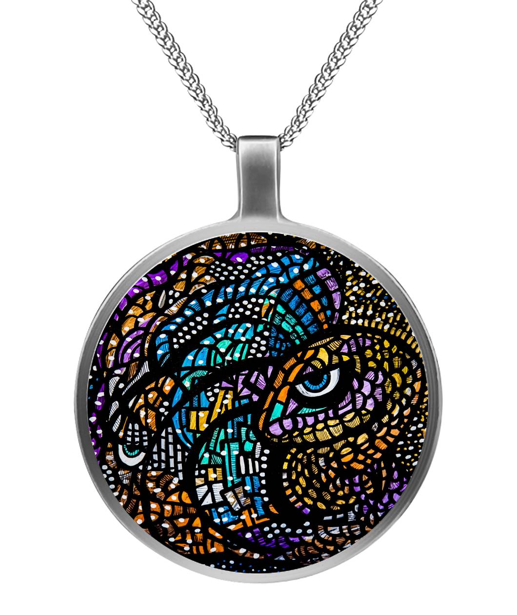 EYE OF TEMPTATION | Pendant Necklace - KICKASS FOOTWEAR