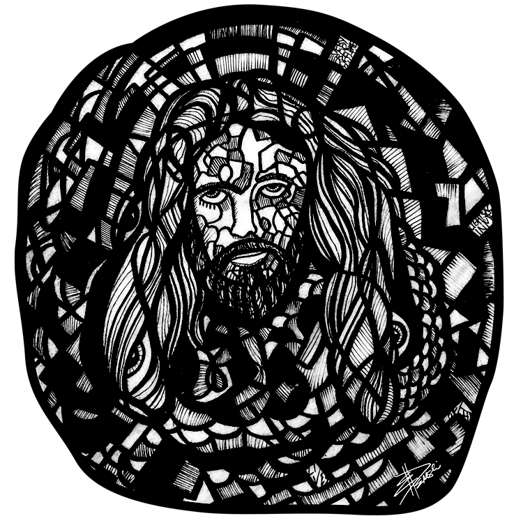 JESUS CHRIST POSE: Original Artwork by Eric Demski