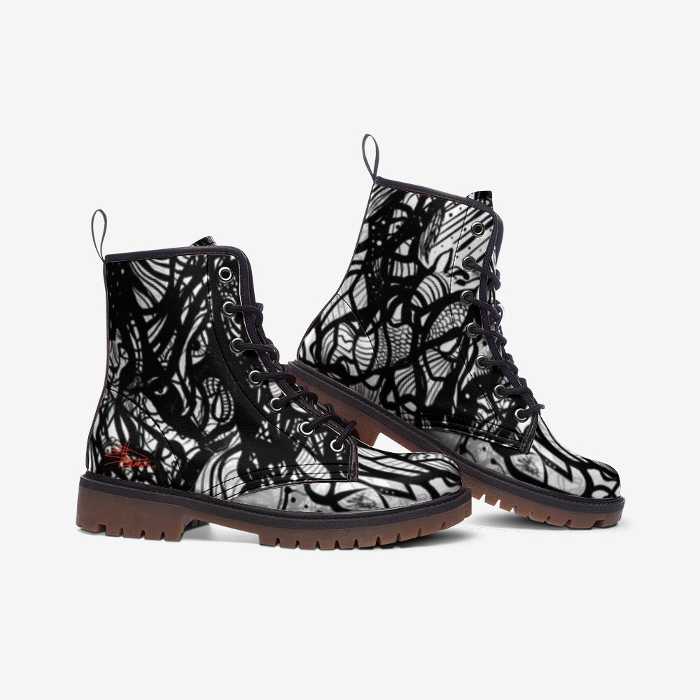 LIFE & DEATH | Doc Martin-Style Boots - KICKASS FOOTWEAR