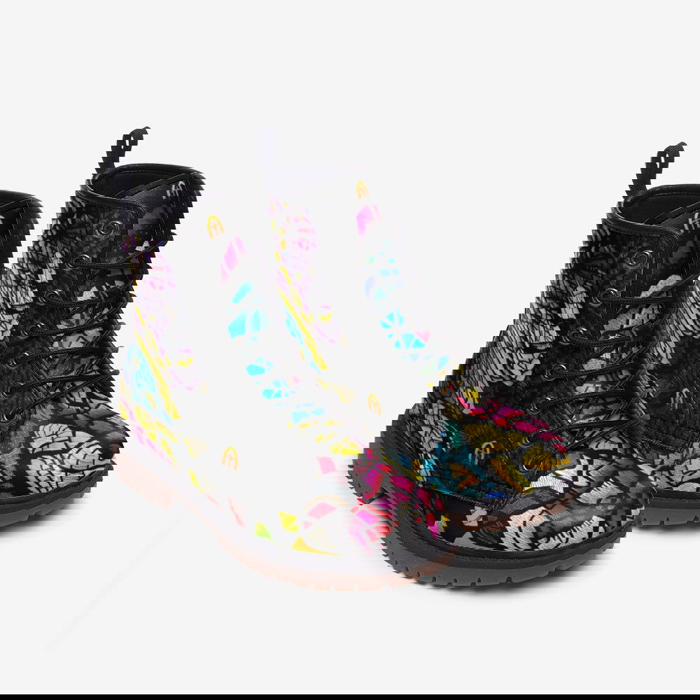 LIQUID DREAMER | Doc Martin-Style Boots - KICKASS FOOTWEAR