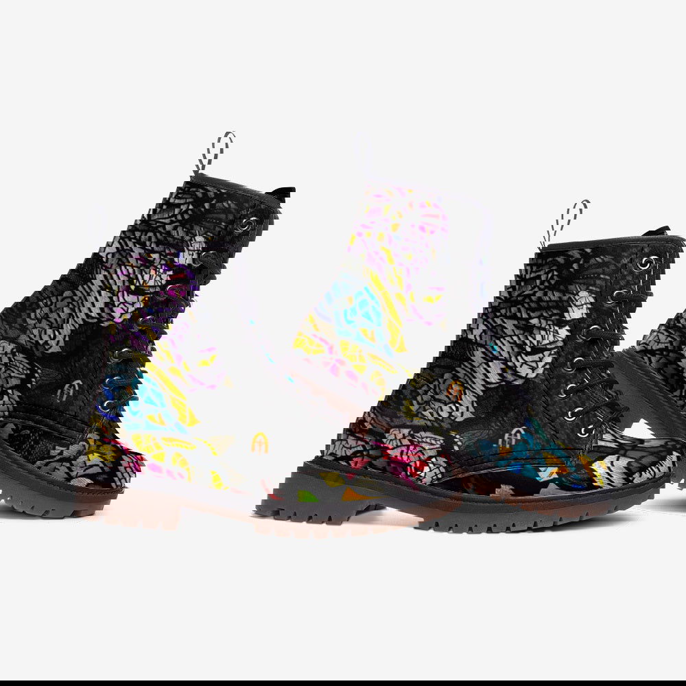 LIQUID DREAMER | Doc Martin-Style Boots - KICKASS FOOTWEAR