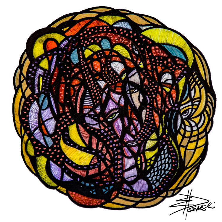 CIRCLE OF LIGHT: Original Artwork by Eric Demski