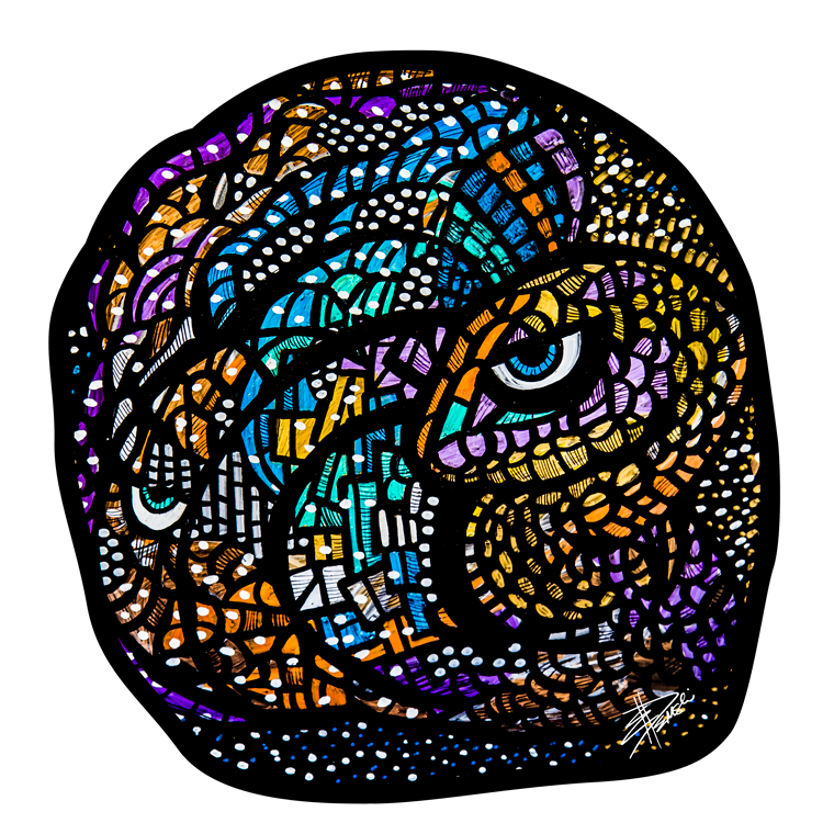 EYE OF TEMPTATION: Original Artwork by Eric Demski