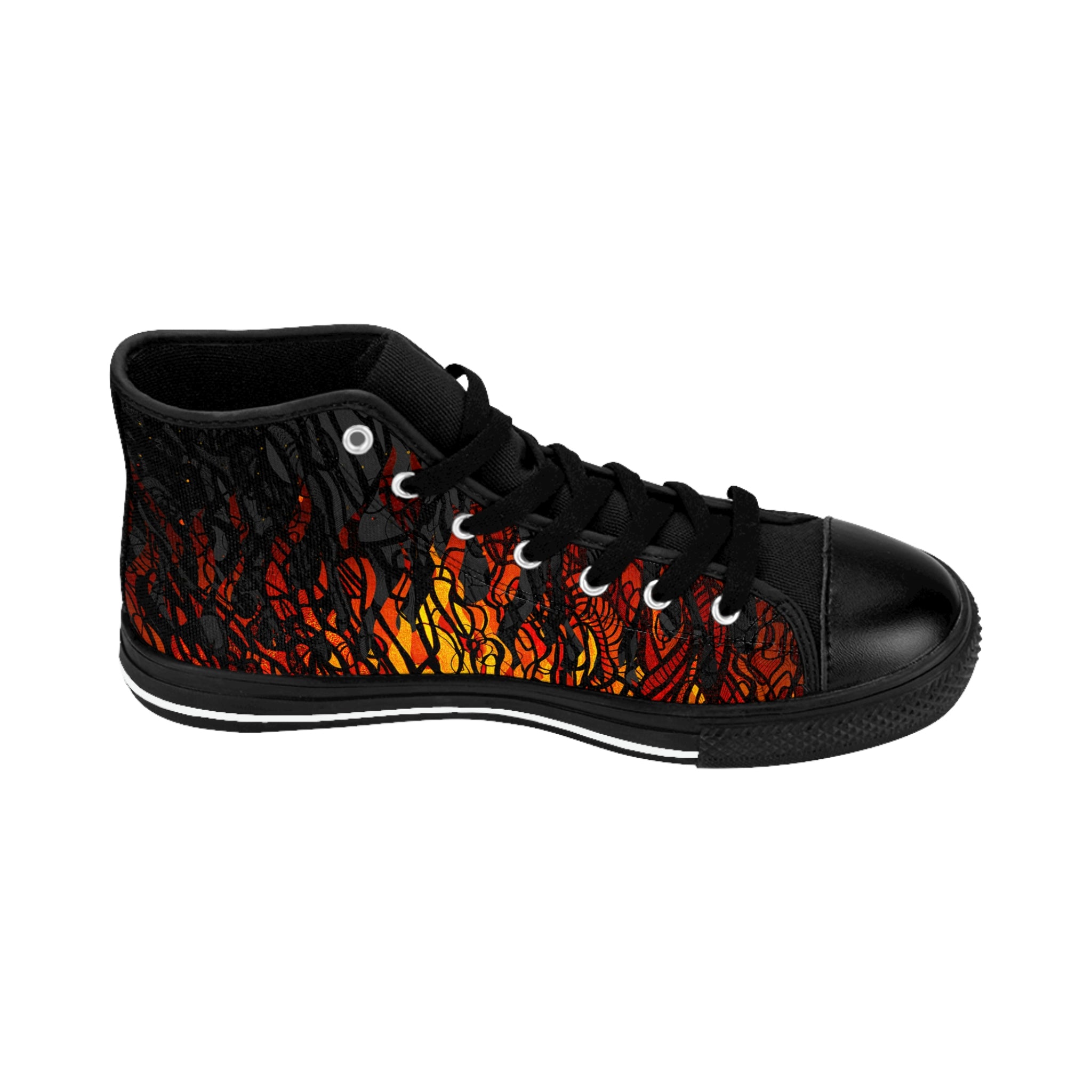 INFERNO | Canvas High-Tops
