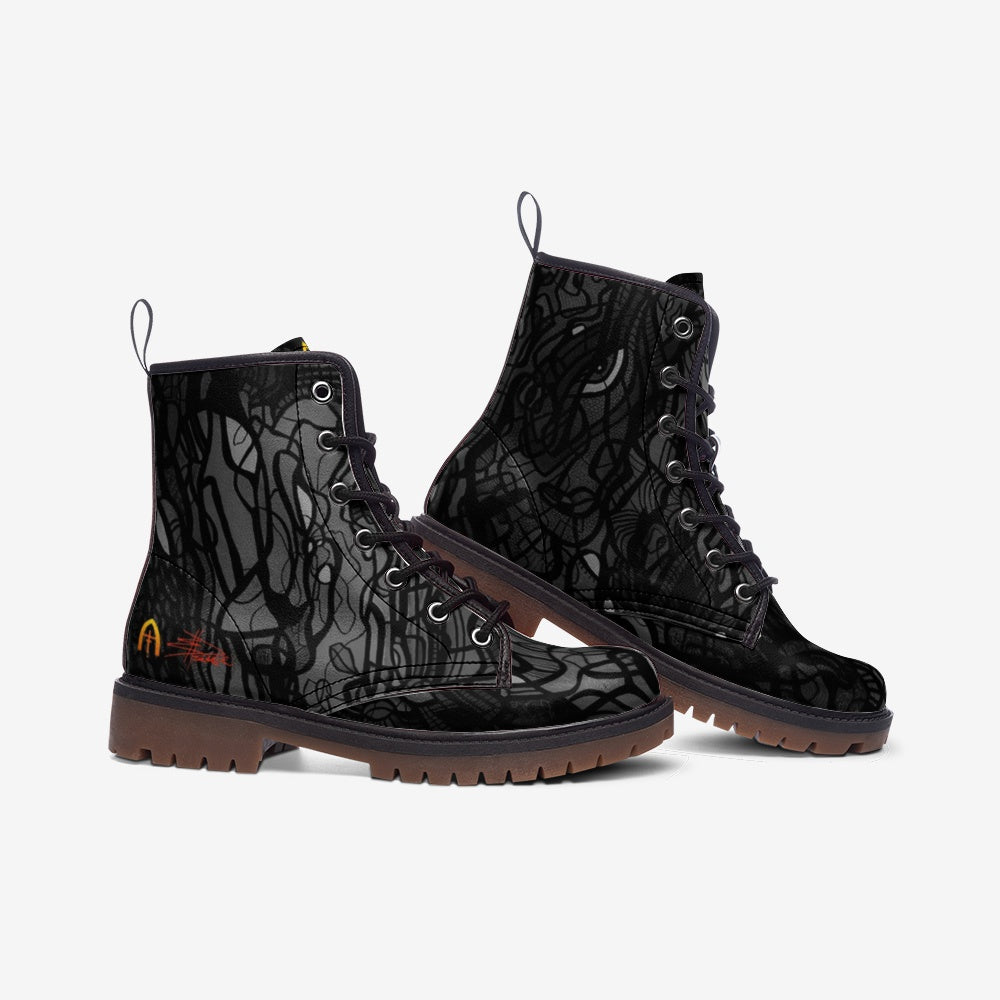 THE GARDEN BLACK | Doc Martin-Style Boots
