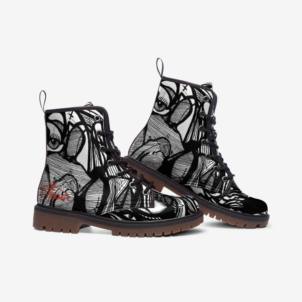ANGEL RIDER | Doc Martin-Style Boots - KICKASS FOOTWEAR