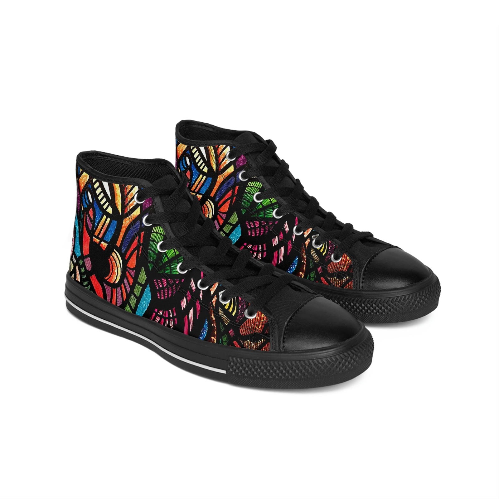 BEWILD | Men's High-top Canvas Sneakers - KICKASS FOOTWEAR