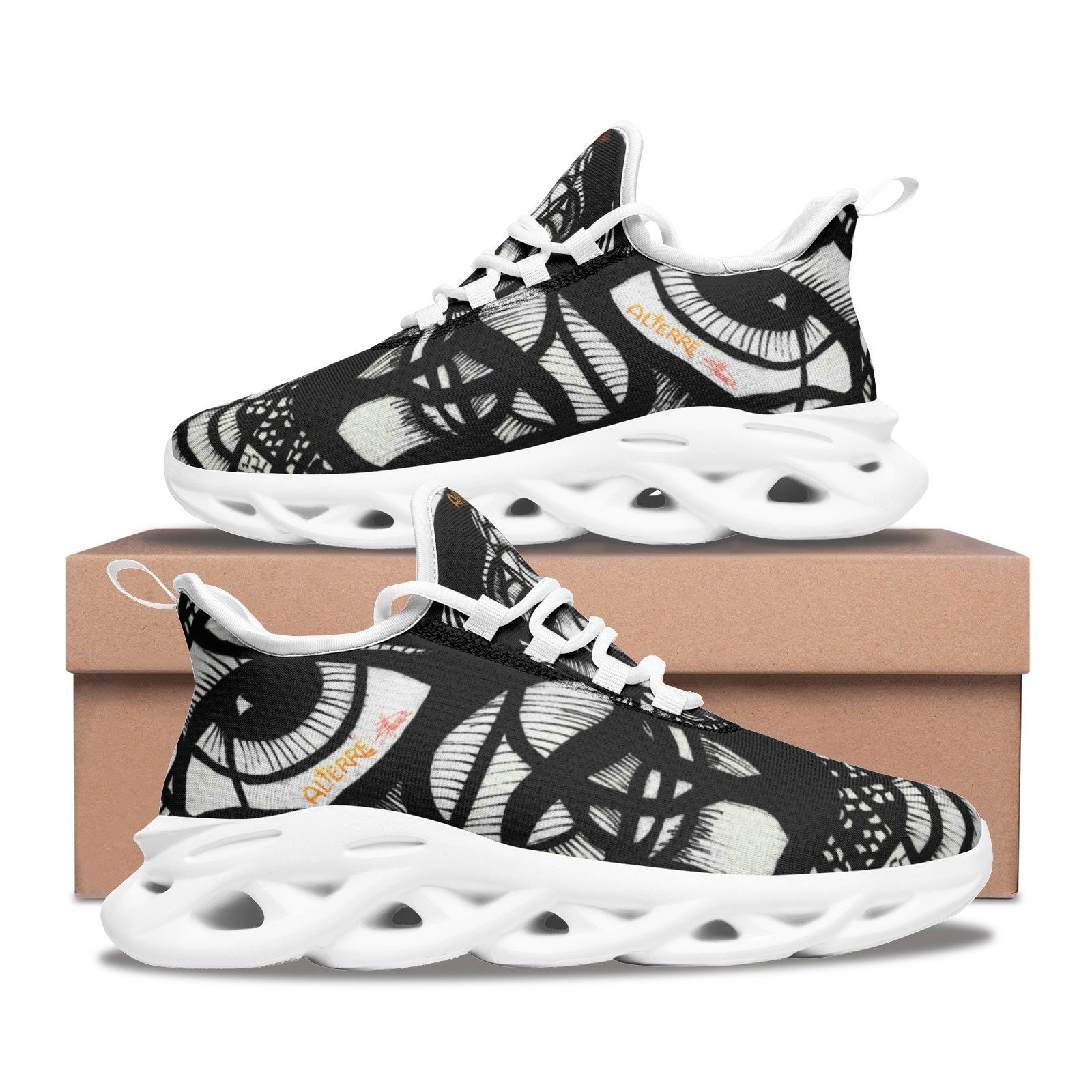 IAM MAN | Unisex Bounce Mesh Knit Sneakers - KICKASS FOOTWEAR