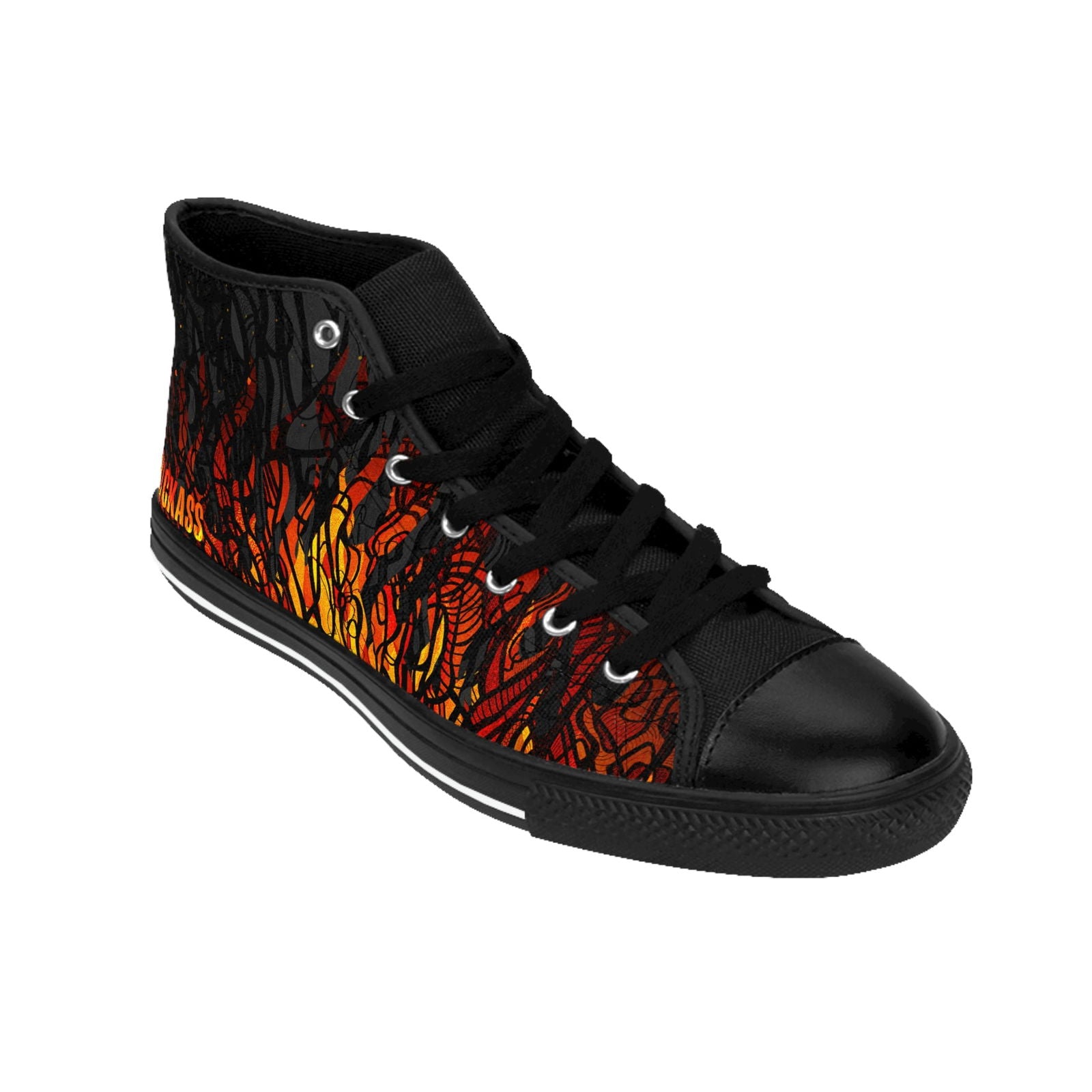 INFERNO | Canvas High-Tops - KICKASS FOOTWEAR