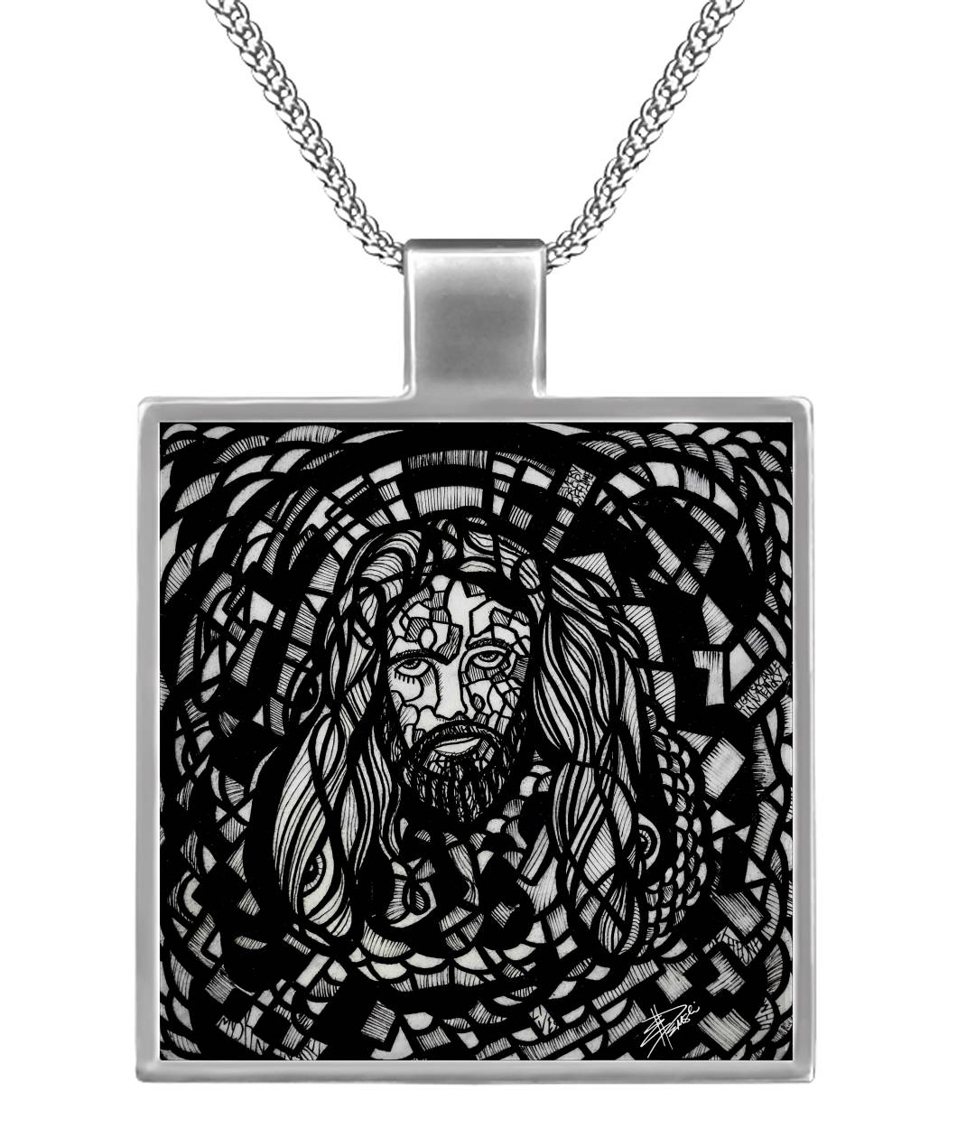 JESUS CHRIST POSE | Pendant Necklace - KICKASS FOOTWEAR