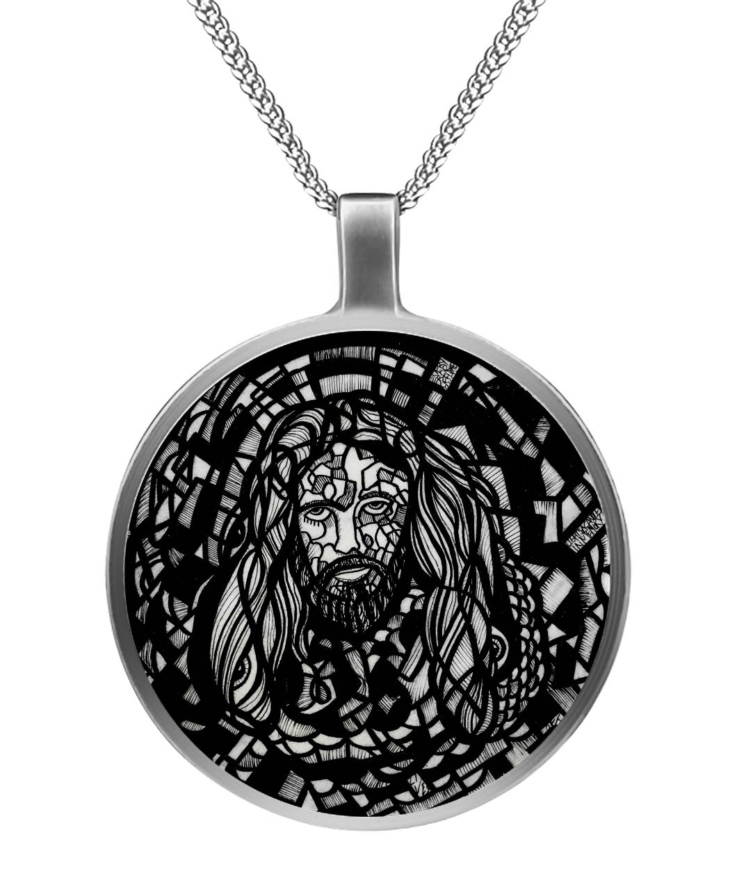 JESUS CHRIST POSE | Pendant Necklace - KICKASS FOOTWEAR