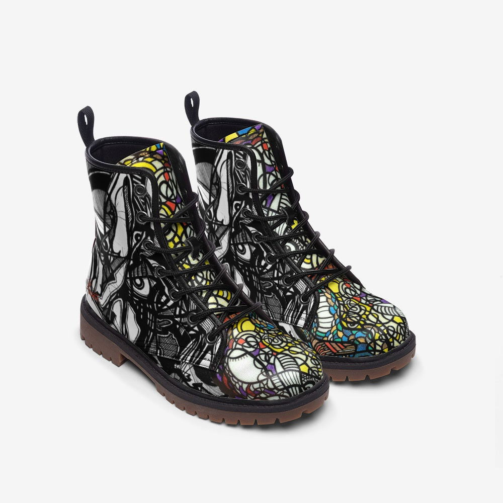 KICKASS TRIBE |  Doc Martin-Style Boots - KICKASS FOOTWEAR