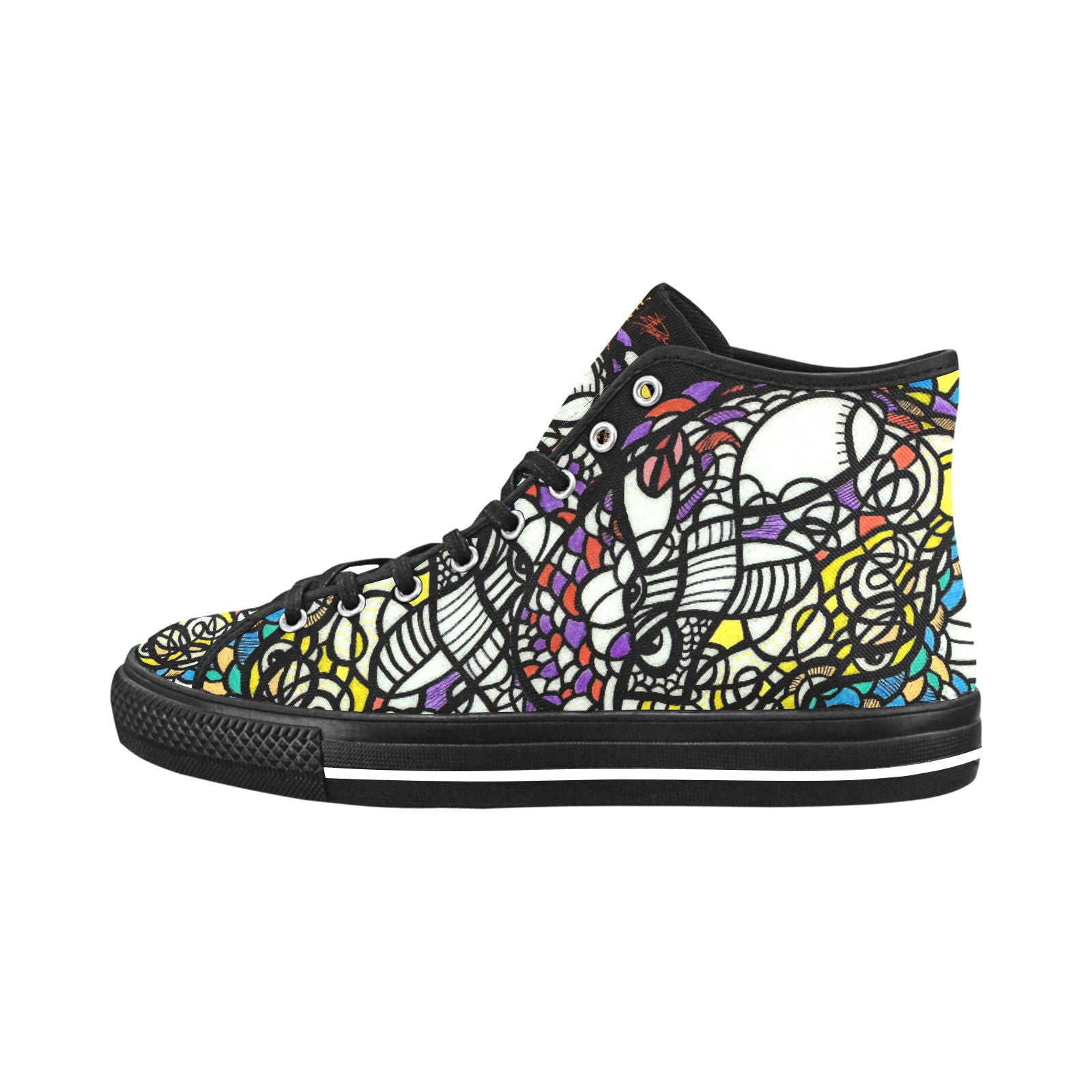 KICKASS TRIBE | Vancouver High Top Canvas Men's Sneakers - KICKASS FOOTWEAR
