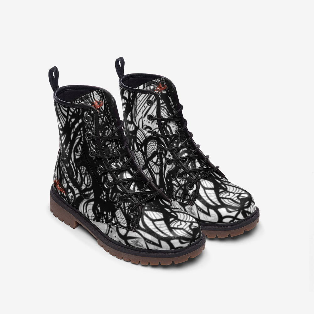 LIFE & DEATH | Doc Martin-Style Boots - KICKASS FOOTWEAR