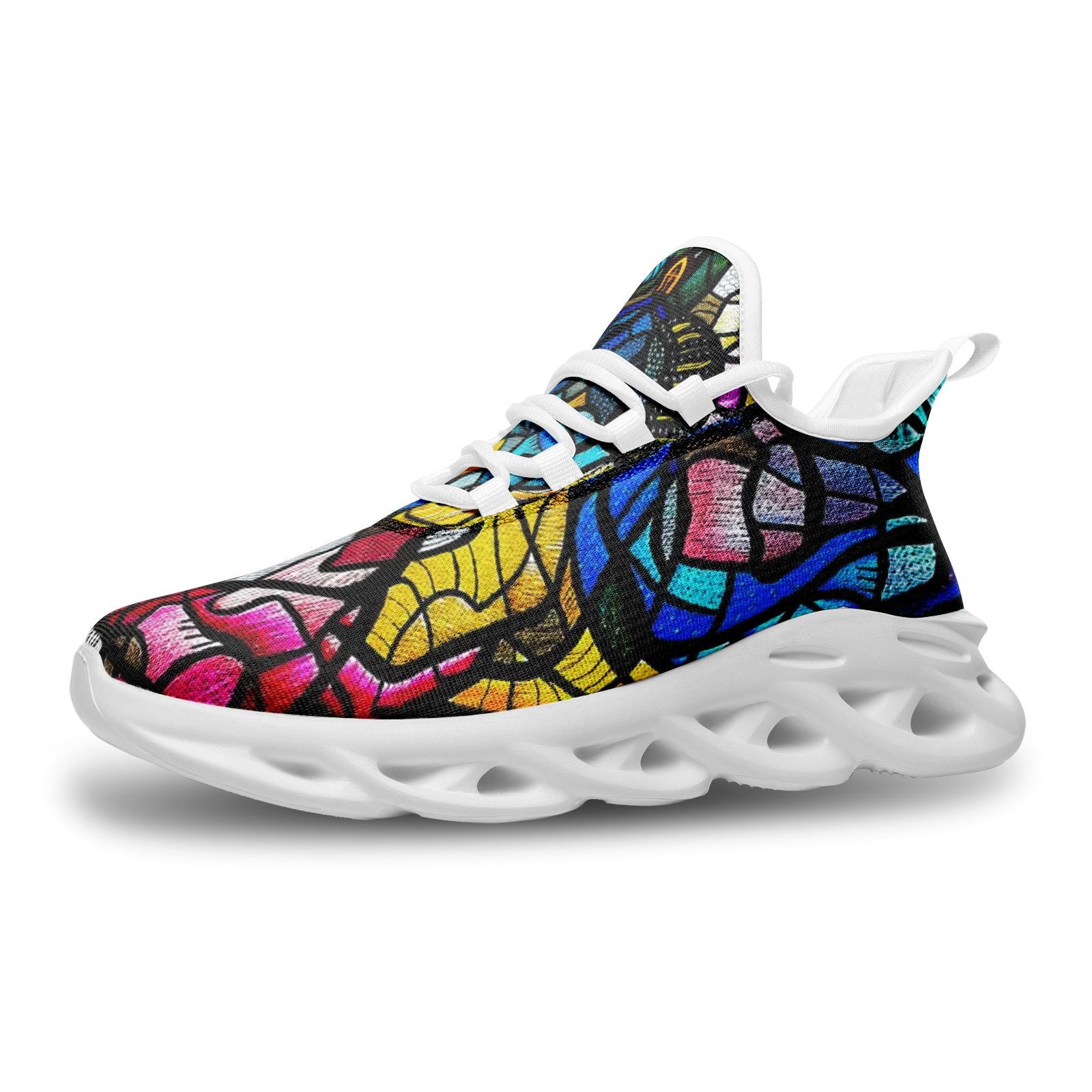 LIQUID DREAMER | Unisex Bounce Mesh Knit Sneakers - KICKASS FOOTWEAR