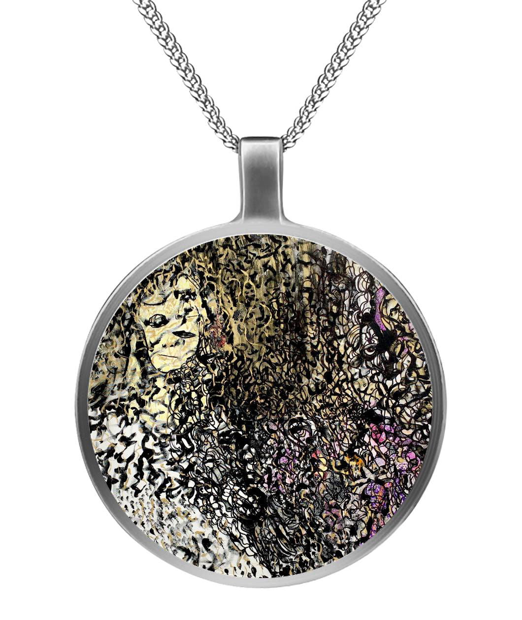 WALKING THROUGH THE VALLEY | Pendant Necklace - KICKASS FOOTWEAR