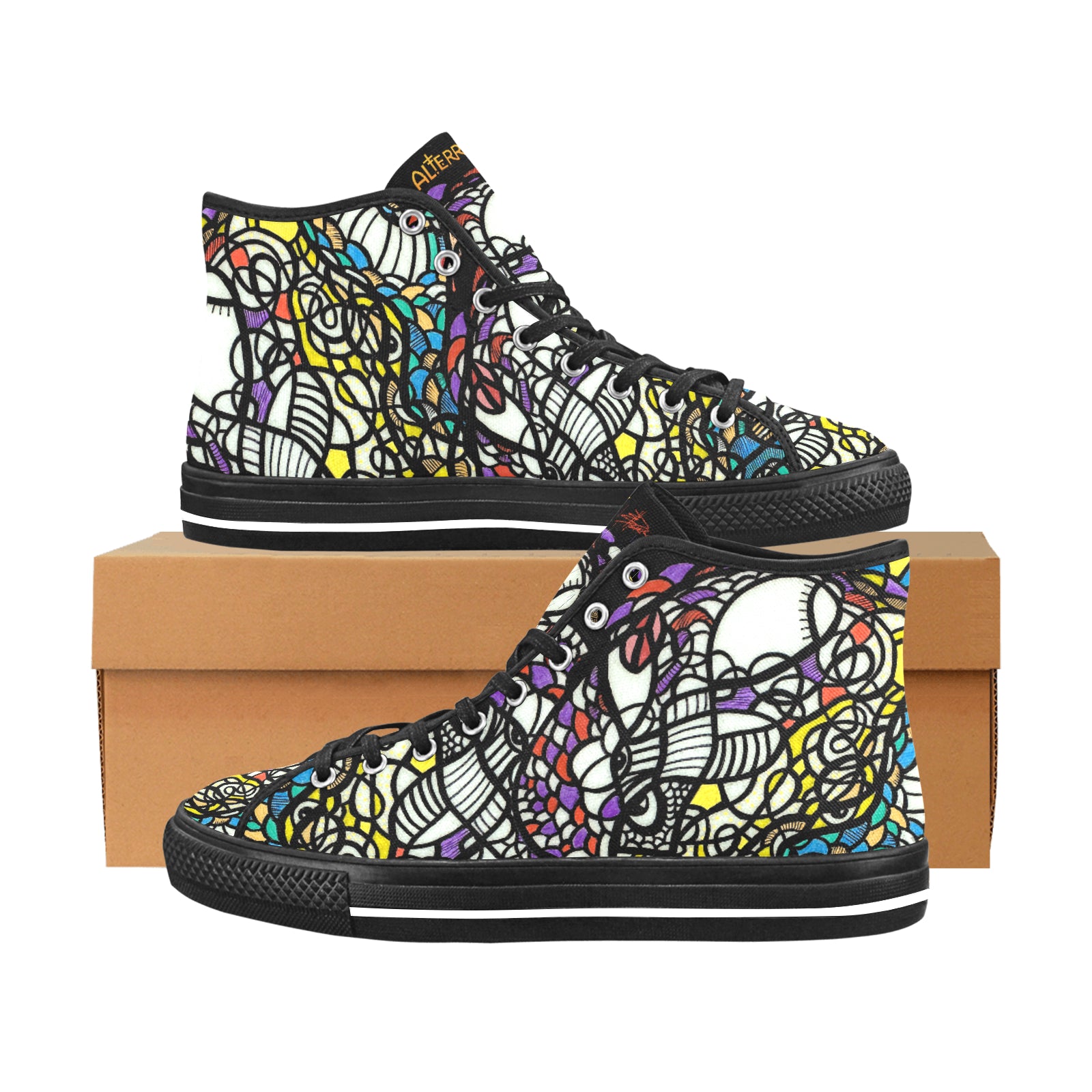 KICKASS TRIBE | Vancouver High Top Canvas Men's Sneakers